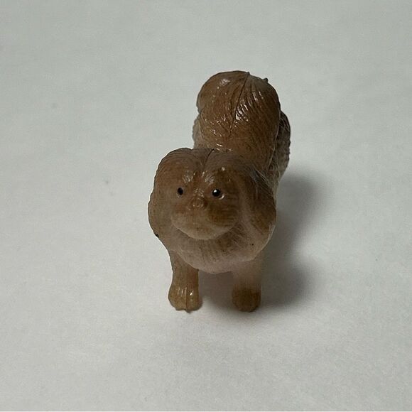 Set Of 4 Rubber Dog Figure Pencil Topper Poodle, Pekingese, Yorkie, Afghan Hound - Picture 12 of 14